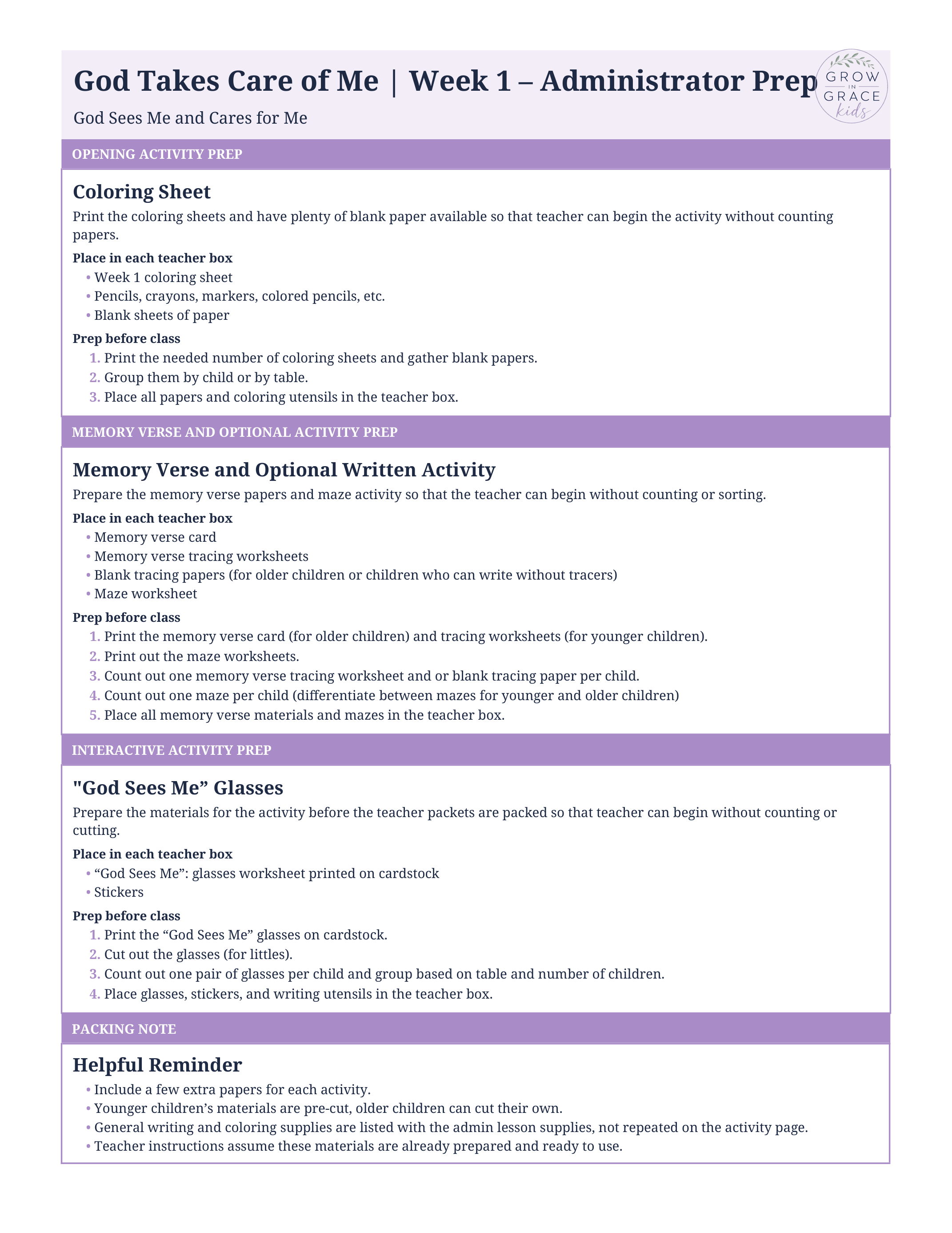 Administrator Prep guide