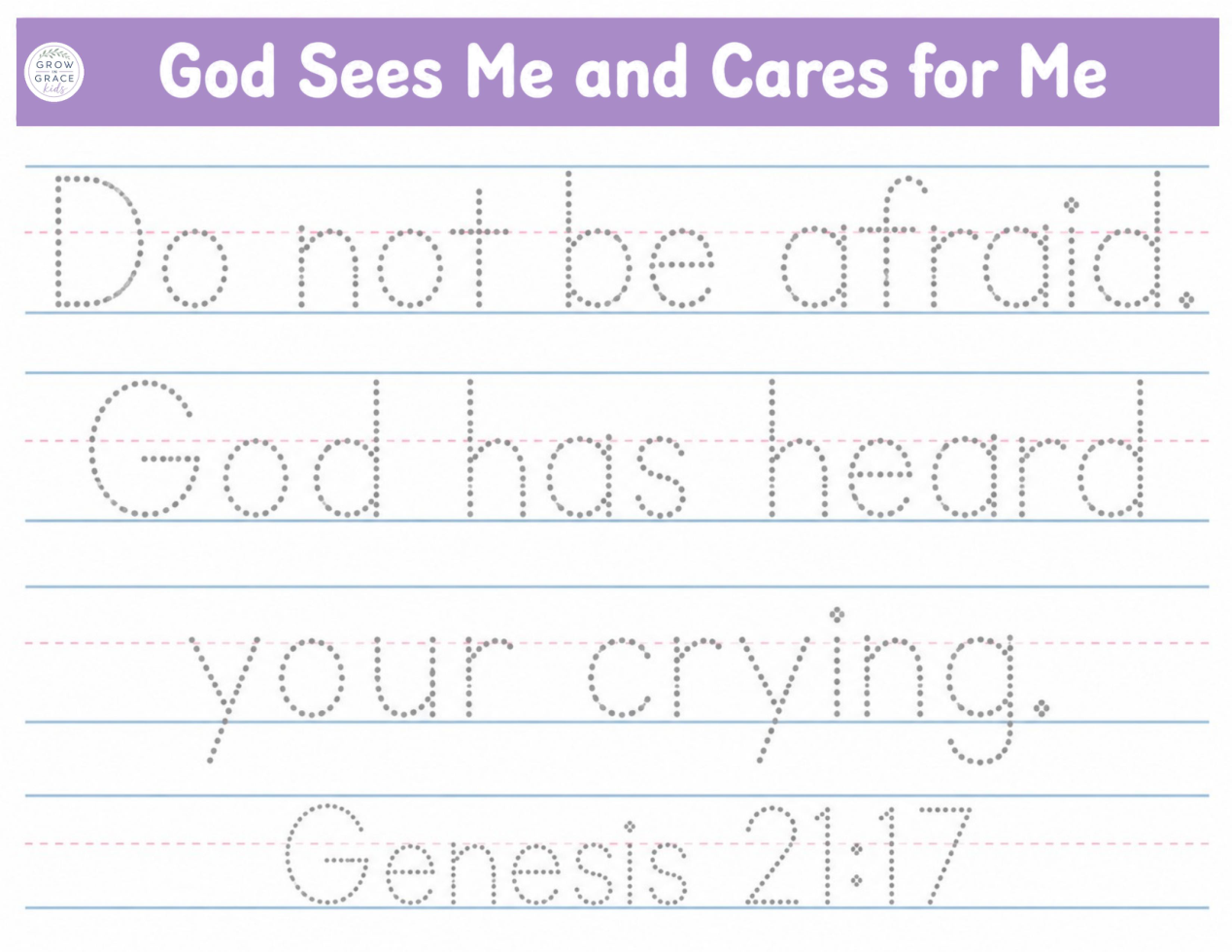 Memory verse tracing